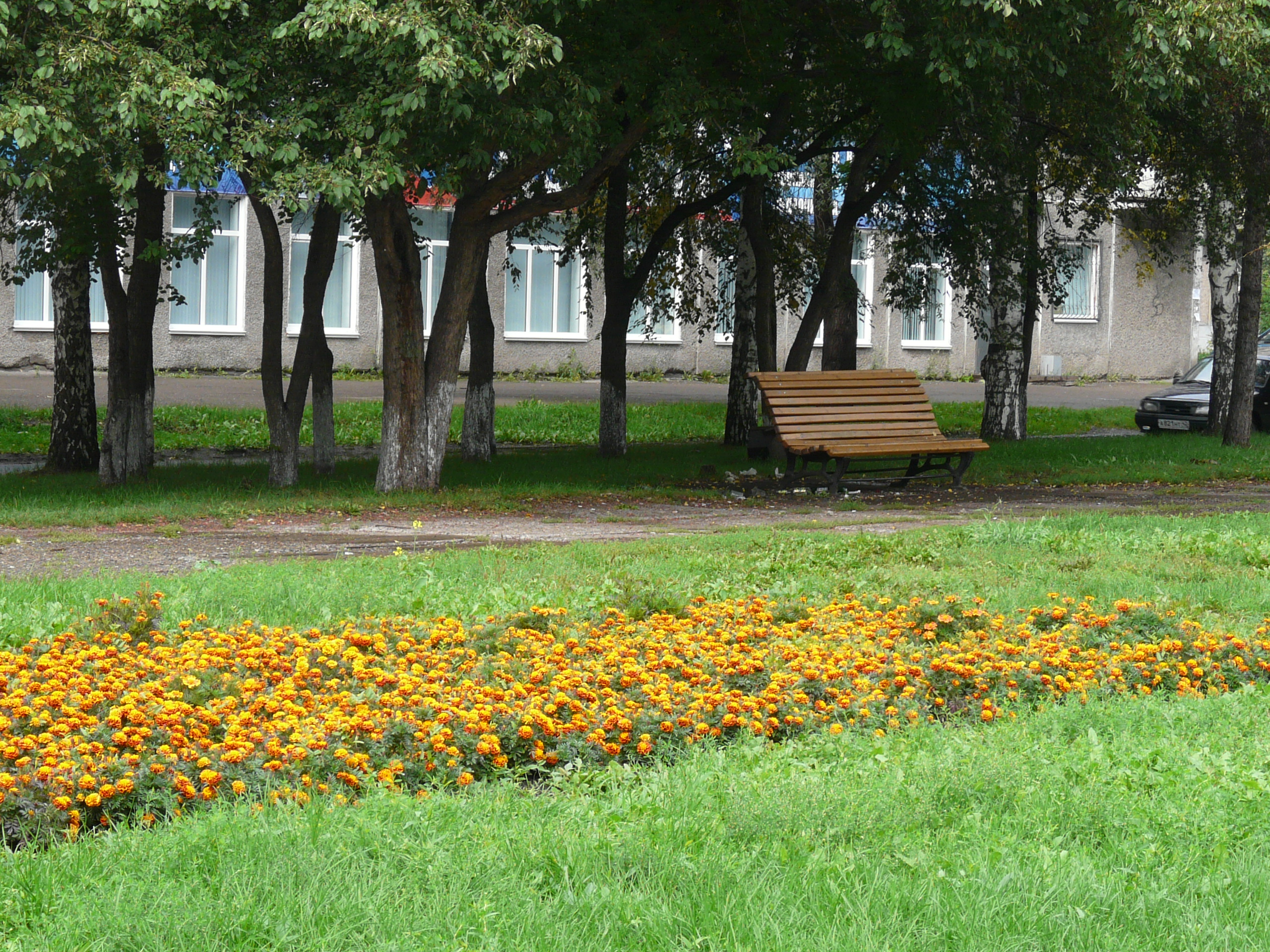 Улица Грдины. Бульвар Манеева (сквер Манеева) - Улицы Новокузнецка.  Центральный район - Фотоальбом - 400 Знаменитых Новокузнечан